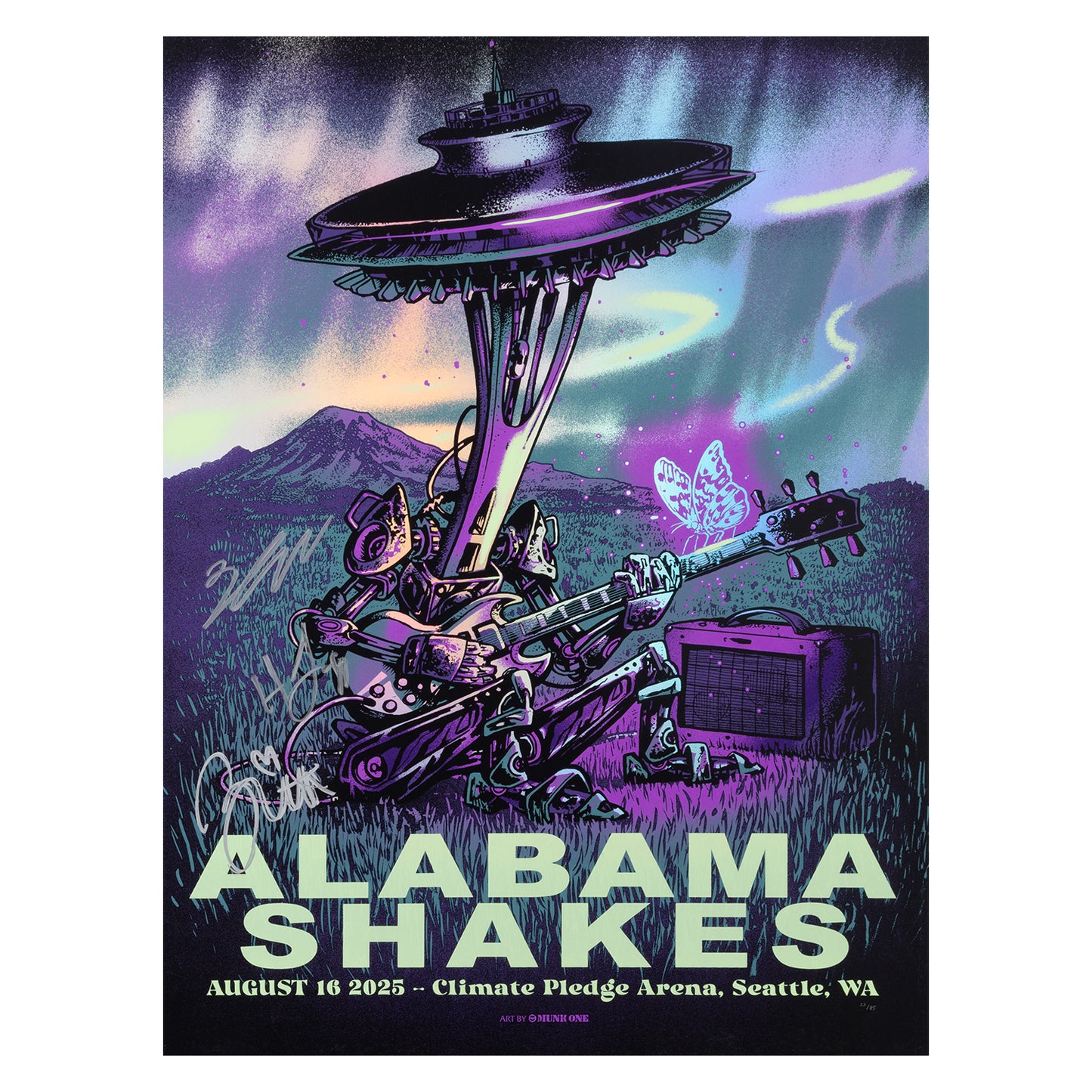 Seattle WA 2025 Poster (FOIL)