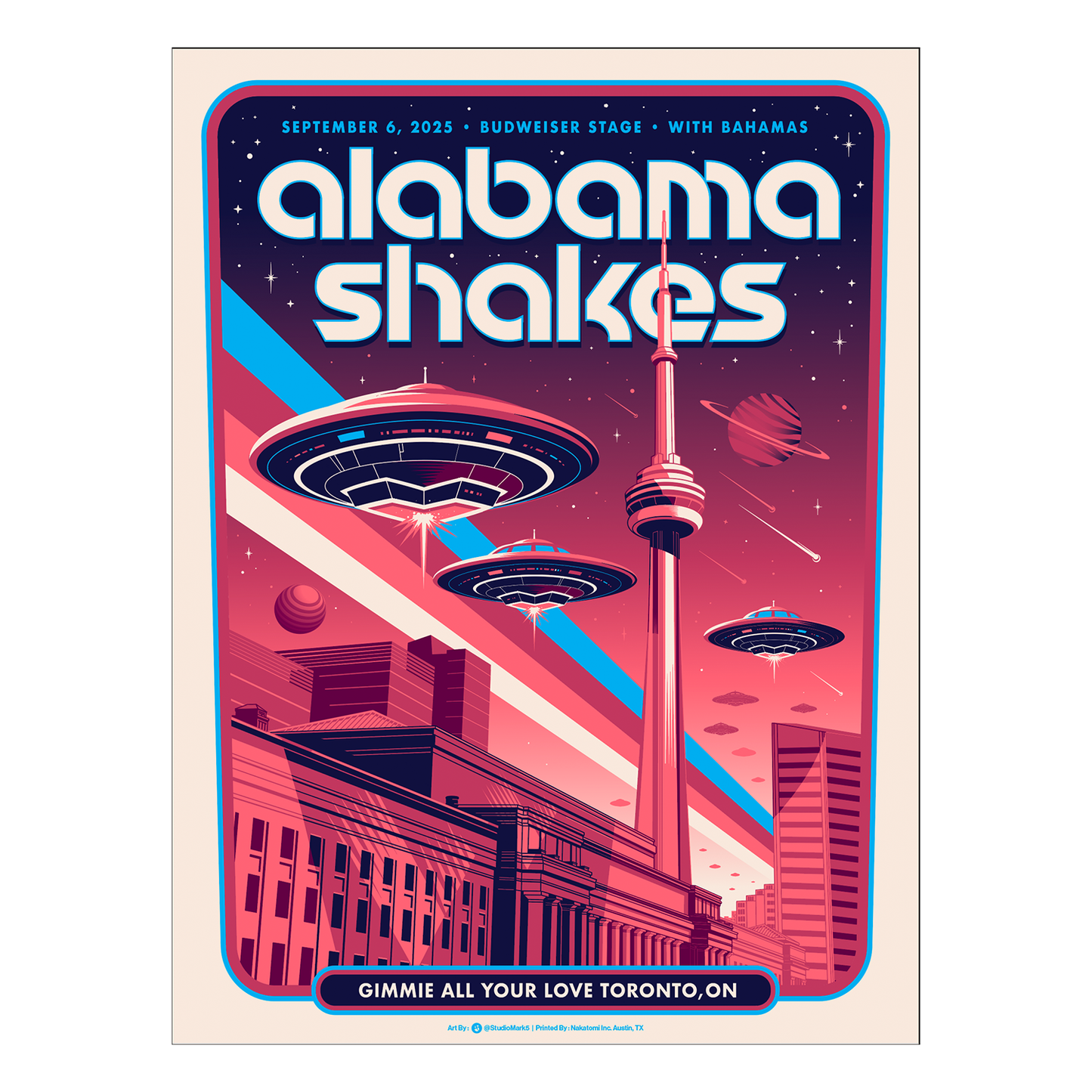 Toronto ON 2025 Poster