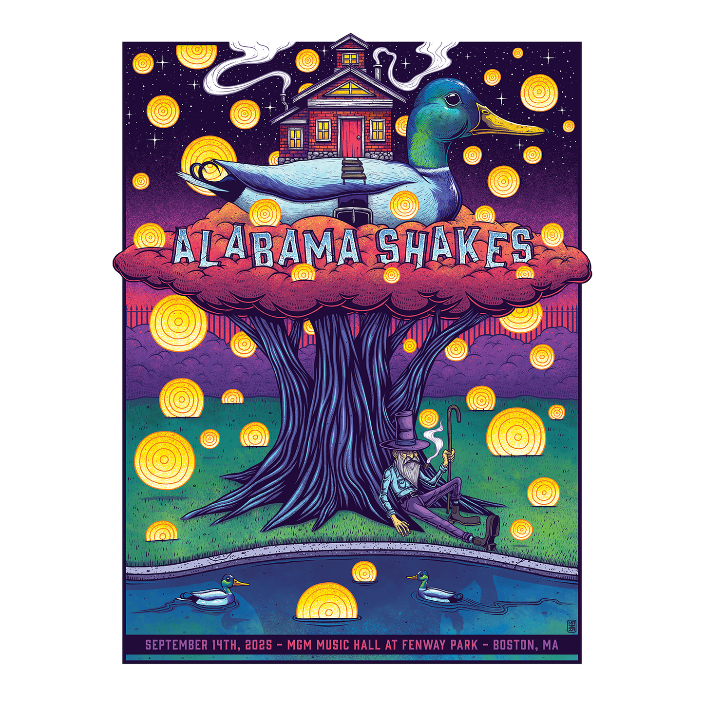 Boston MA 2025 Night 1 Poster