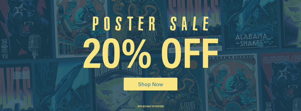 Poster Sale. 20% Off. Shop Now. Applies only to posters