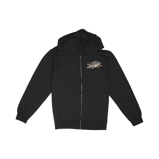 Gator Zip Hoodie