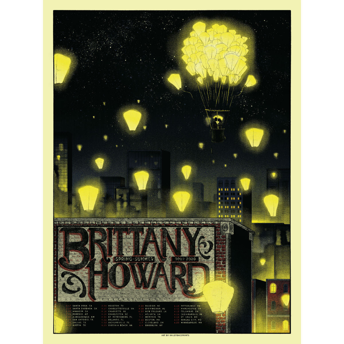 Spring 2020 Tour Poster