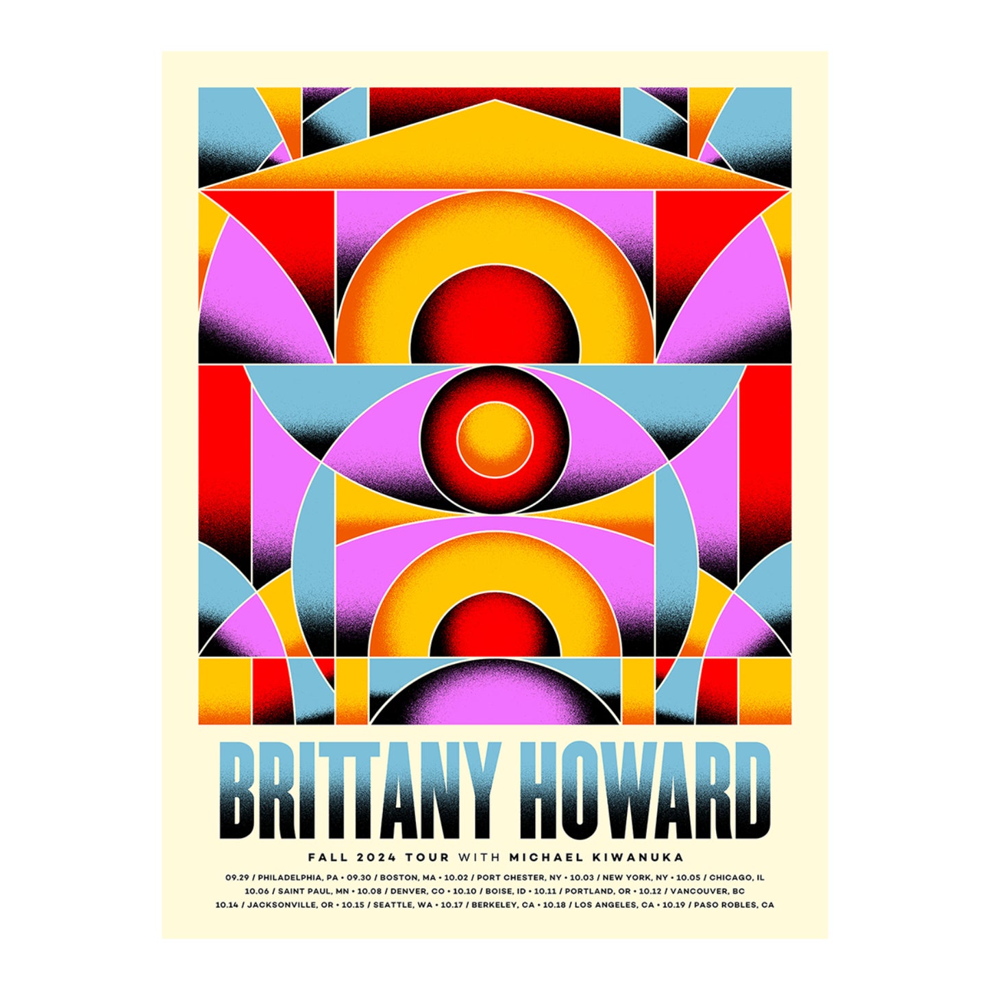 SIGNED - Fall Tour Poster