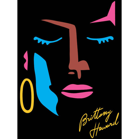 Abstract Face Sticker